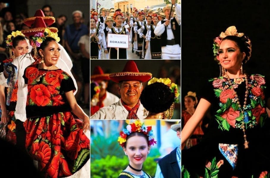 1. MEĐUNARODNI FESTIVAL FOLKLORA U SPLITU Donosimo fotografije sa svečanog otvaranje ispred HNK Split na Trgu Gaje Bulata