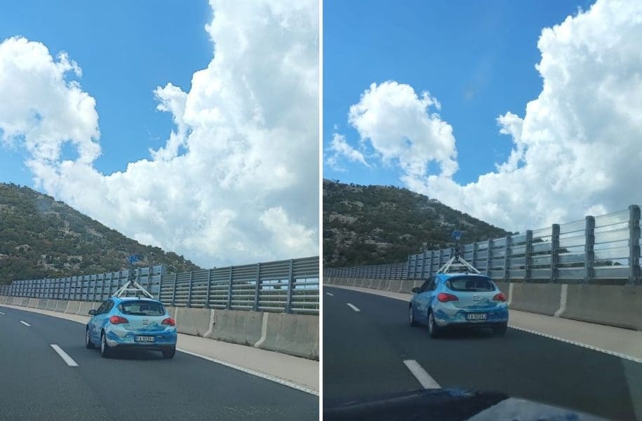 NASMIJEŠITE SE, SNIMA SE Google Street View automobil viđen na Dalmatini