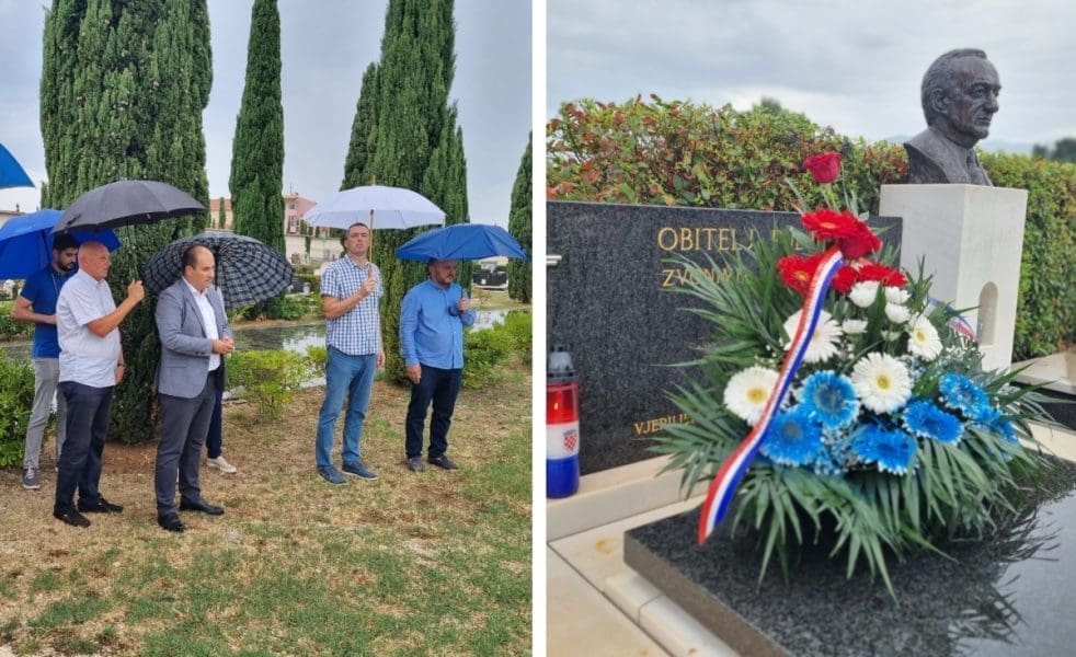 Danas je 13. obljetnica smrt bivšeg splitskog gradonačelnika Zvonimira Puljića: HDZ mu odao počast na Lovrincu