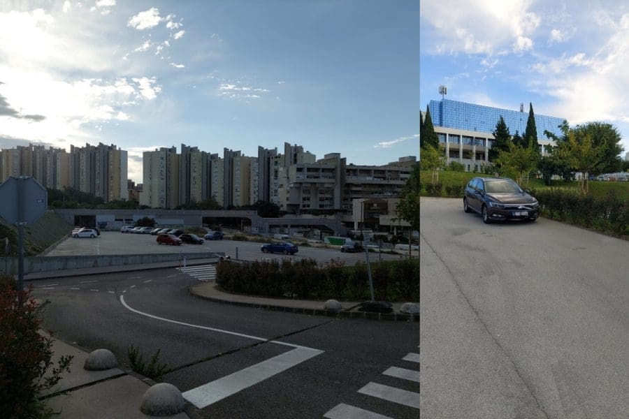 NEKAD OMILJENO PARKIRALIŠTE ZJAPI PRAZNO Studenti se snalaze, a evo kako se ostavljaju automobili...