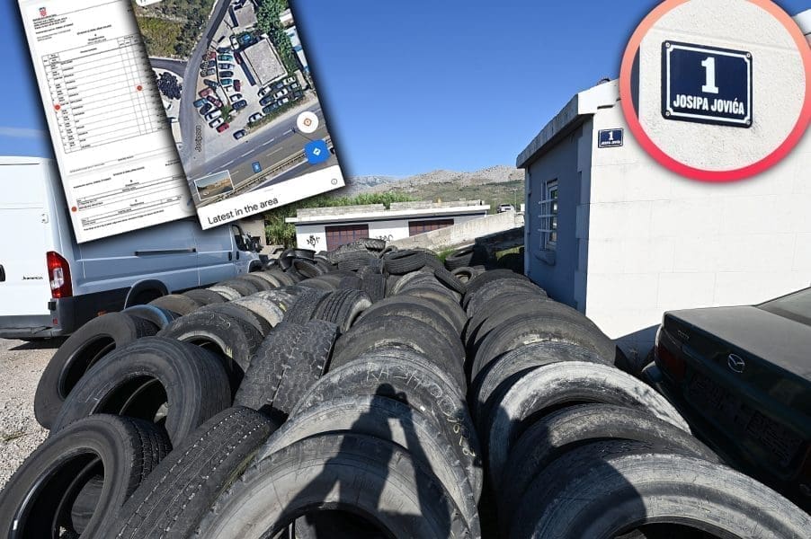 SPLITSKE BIZARNOSTI Objekt uz magistralu izvisio pločicu s adresom koja tu ne postoji. Izgrađen je na državnom zemljištu