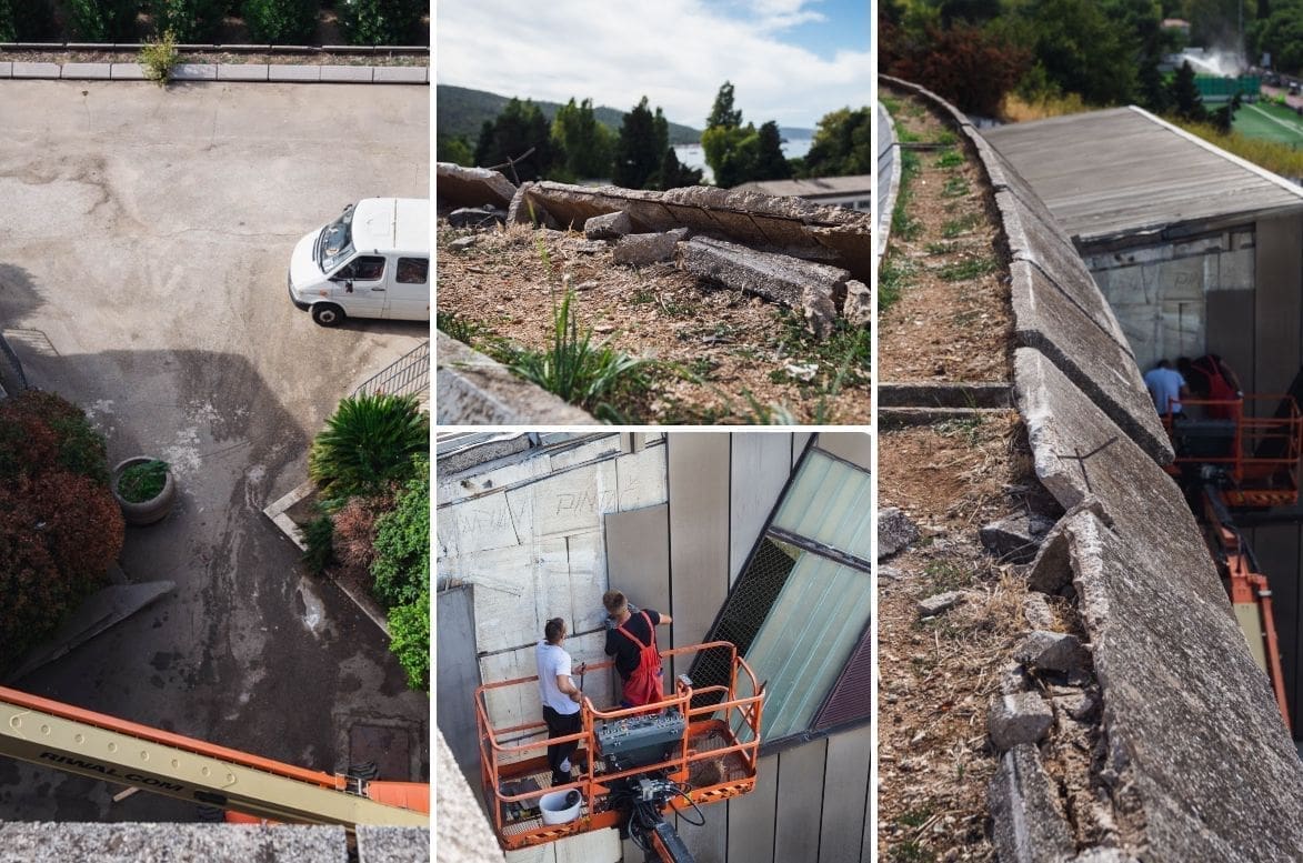 DAN NAKON UŽASA U SPLITU Oštećenja na Poljudu otkrivaju silinu udara u sinoćnjoj prometnoj nesreći