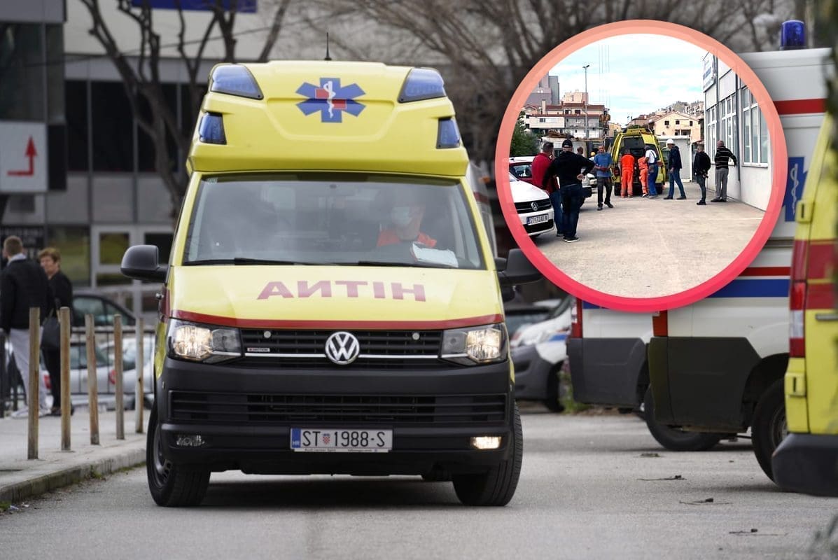 NESREĆA U SPLITU Pao teret s dizalice na gradilištu zgrade, ozlijeđen radnik