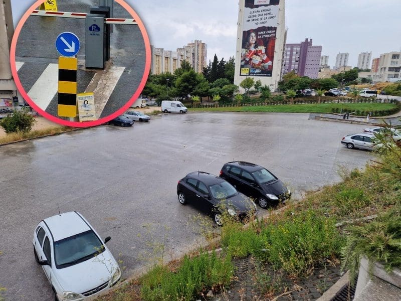 ŠOK ZA VOZAČE NA KAMPUSU Postavljena rampa na omiljeno parkiralište, sada je samo za zaposlene: "Zjapi prazno, ovo je sramotno ponašanje"