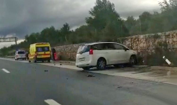 Prometna nesreća na A1 u Dalmaciji, dojurili hitna pomoć i policija