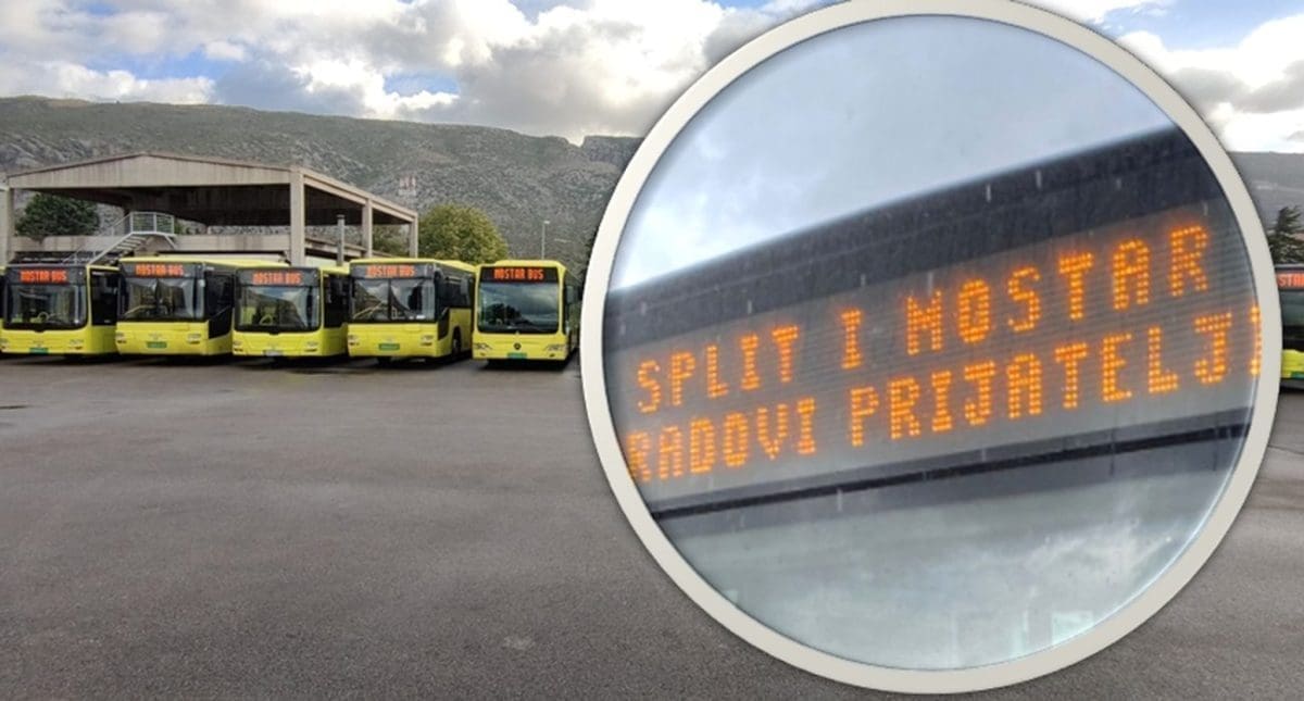 PRIJATELJSKA SURADNJA Promet Split donirao autobuse Mostar busu