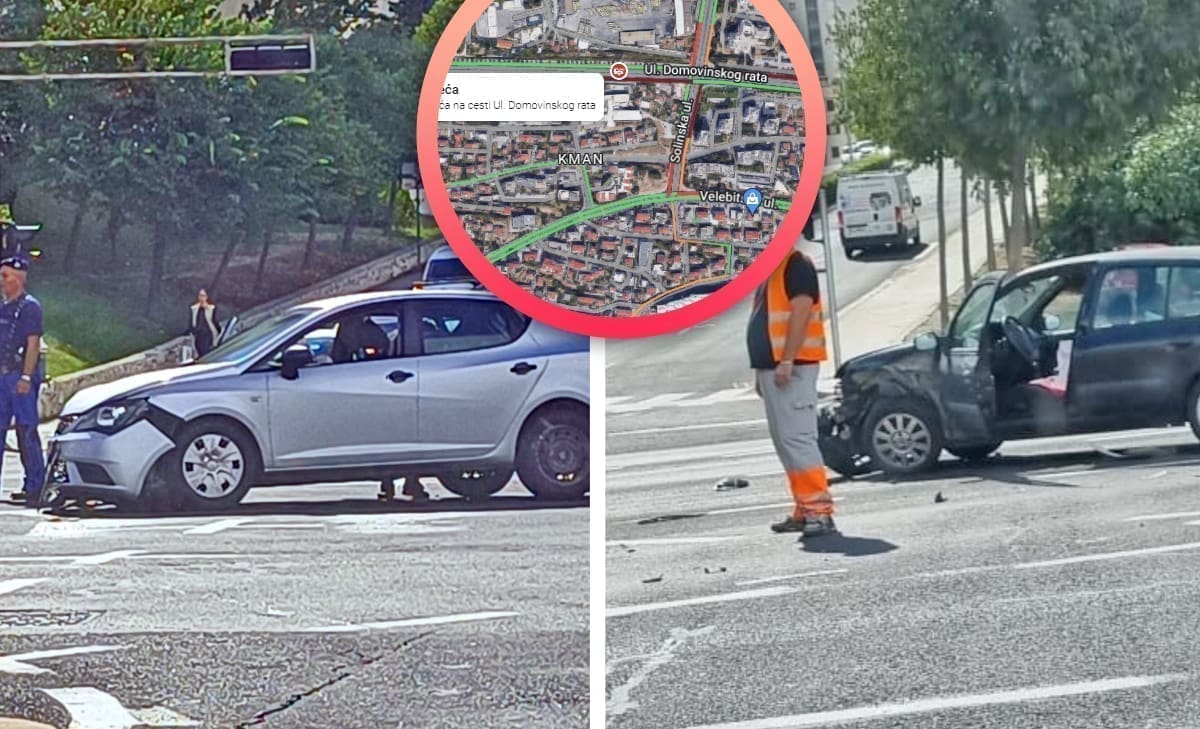 VELIKE GUŽVE Sudarila su se dva automobila kod Prometovih garaža, dojurila hitna