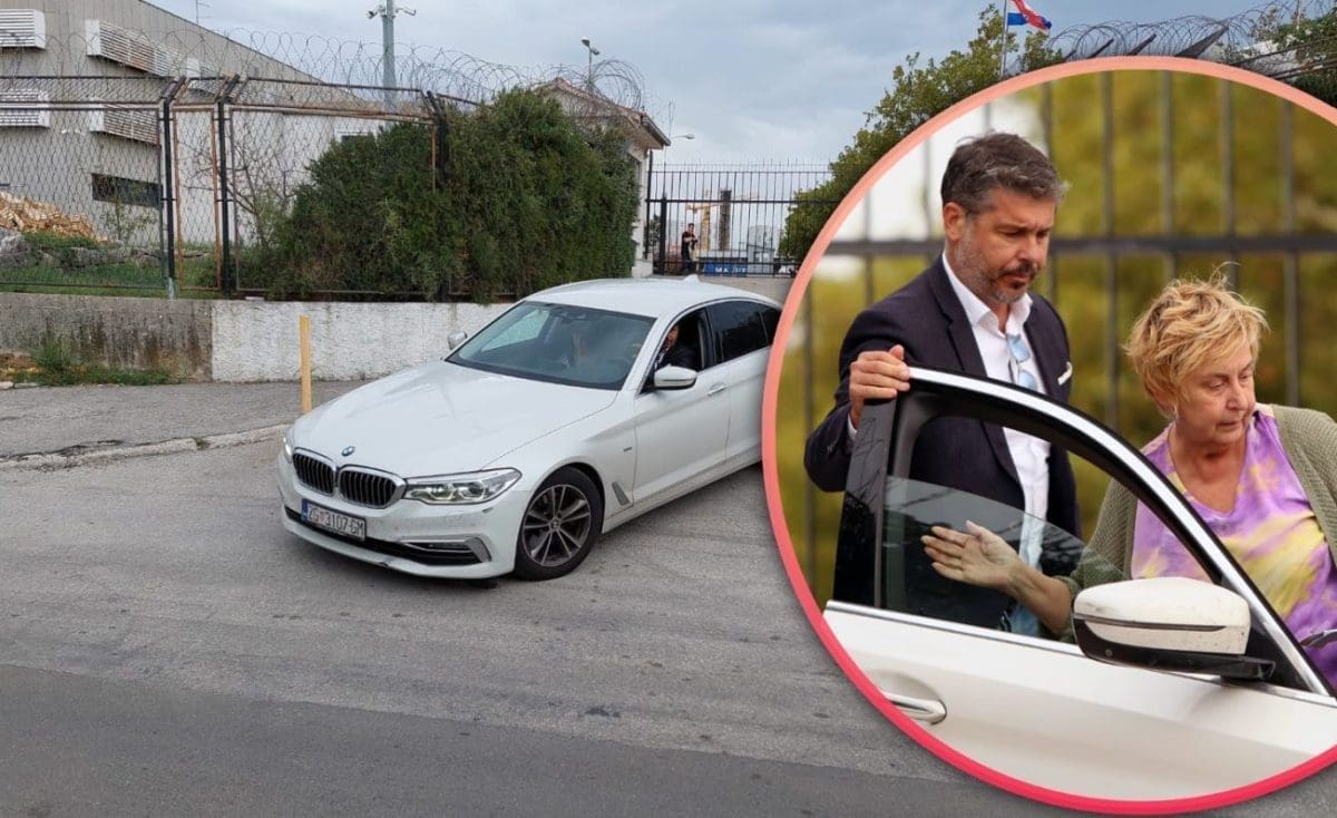 NAPUSTILA BILICE Maja Šupe više nije u pritvoru, odvezao ju je BMW zagrebačkih tablica...
