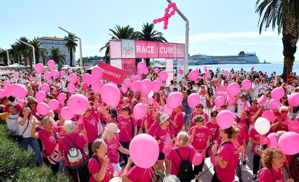 RACE FOR THE CURE 2022. Ove subote na splitskoj Rivi podržite oboljele od karcinoma: Prijavite se za trčanje ili šetnju