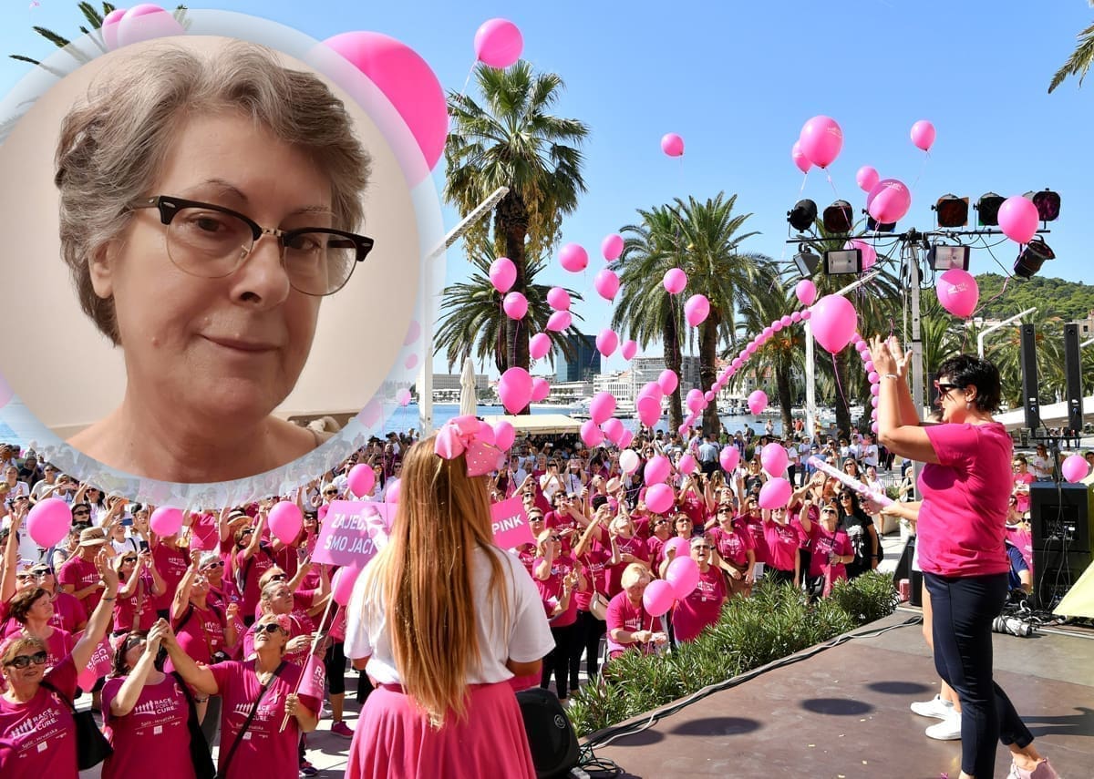 Splićanka Slavica Aralica: "Živila sam zdravo, išla redovito na preglede, a onda su mi rekli dijagnozu. Prijavite se na Race fot the cure"