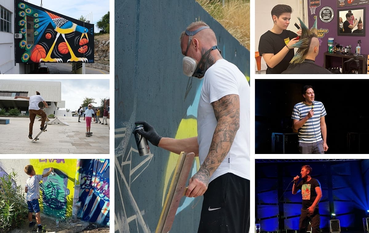 Vrhunski graffiti radovi oživjeli Gripe: Sviđaju li vam se grafiti posvećeni DJ Bronsonu i paunovima? Dom mladih ispunjen publikom i dobrim vibracijama