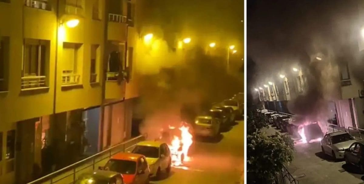 SNAŽNA EKSPLOZIJA U zrak 'odletio' hibridni auto: "Odjedanput je buknuo, čulo se pucanje guma"