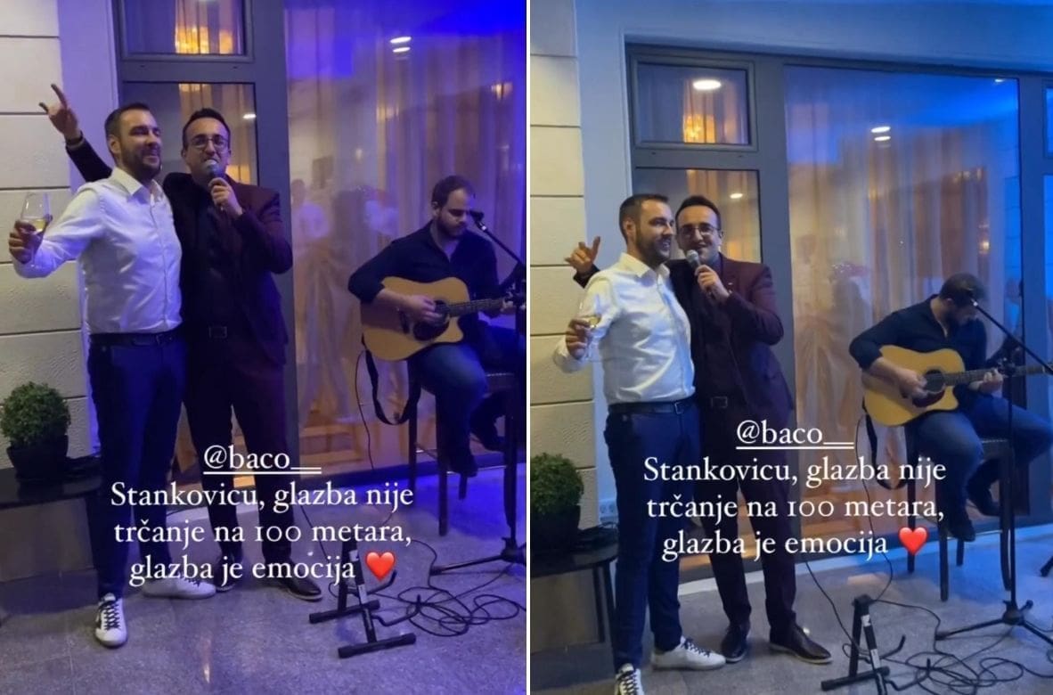 Baćo uživa u društvu solinskog dogradonačelnika: pjeva se Mišin hit