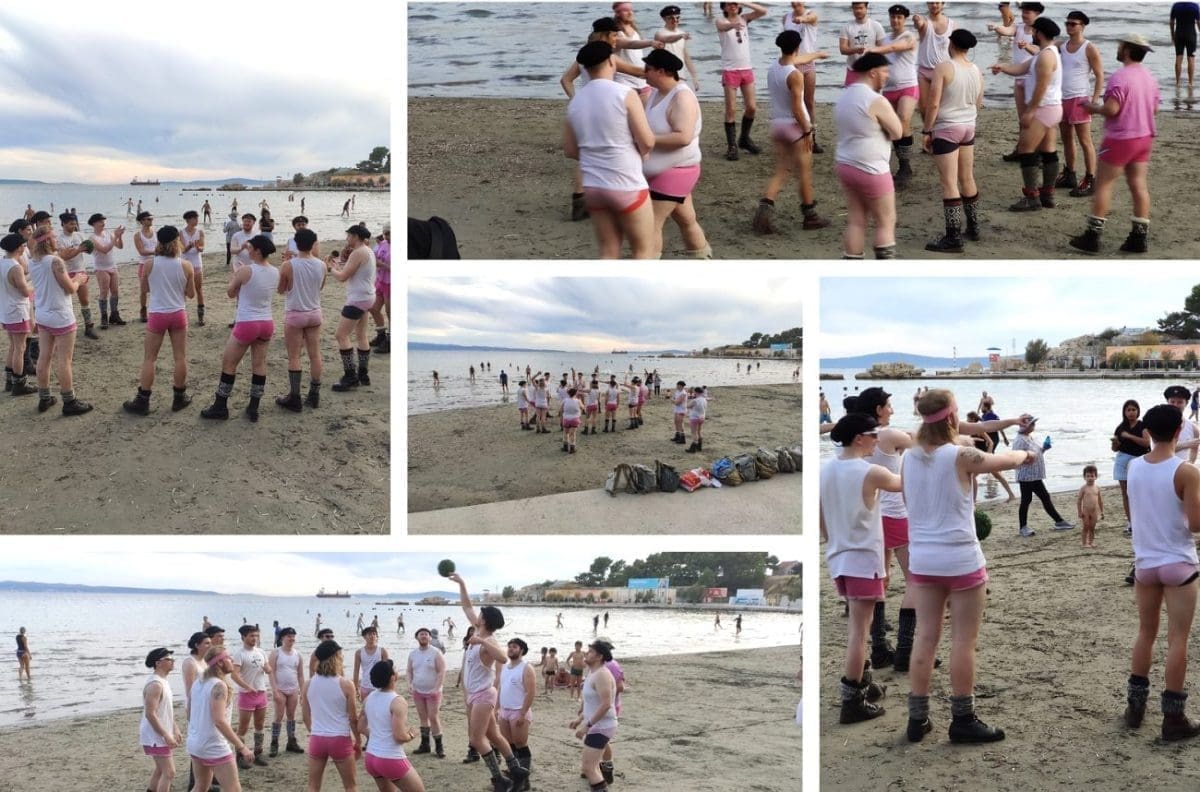 SPLIĆANI IH U ČUDU GLEDALI Što se to događalo na Bačvicama? 'Šarena' ekipa se zabavljala i igrala, nikome nije bilo jasno što se događa: "Baš je neobično..."