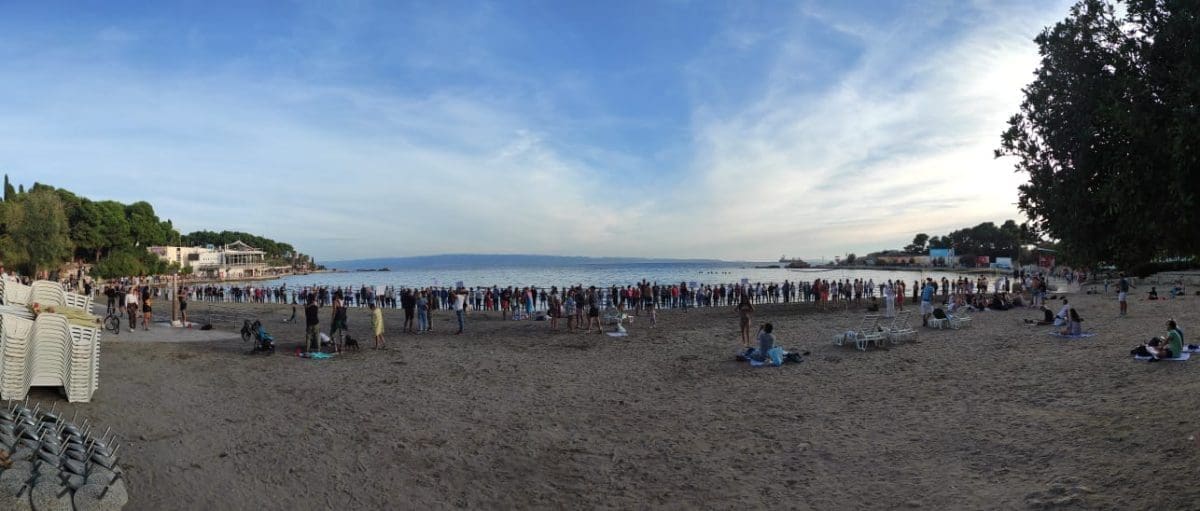 "ZAPIŠAVANJE TERITORIJA" Na Bačvicama održan prosvjed