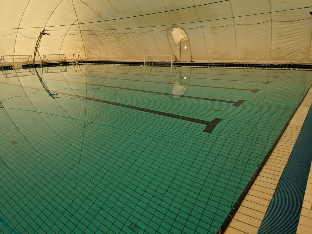 SVI NA POLJUD Započinje s radom vanjski bazen pod balonom