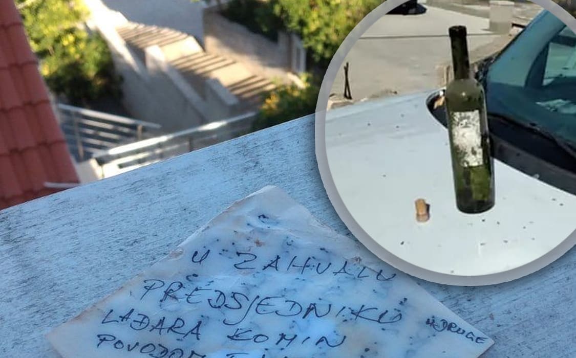 Korčulanin se iznenadio kada je u moru pronašao bocu s porukom. Krije priču o jednoj tragediji