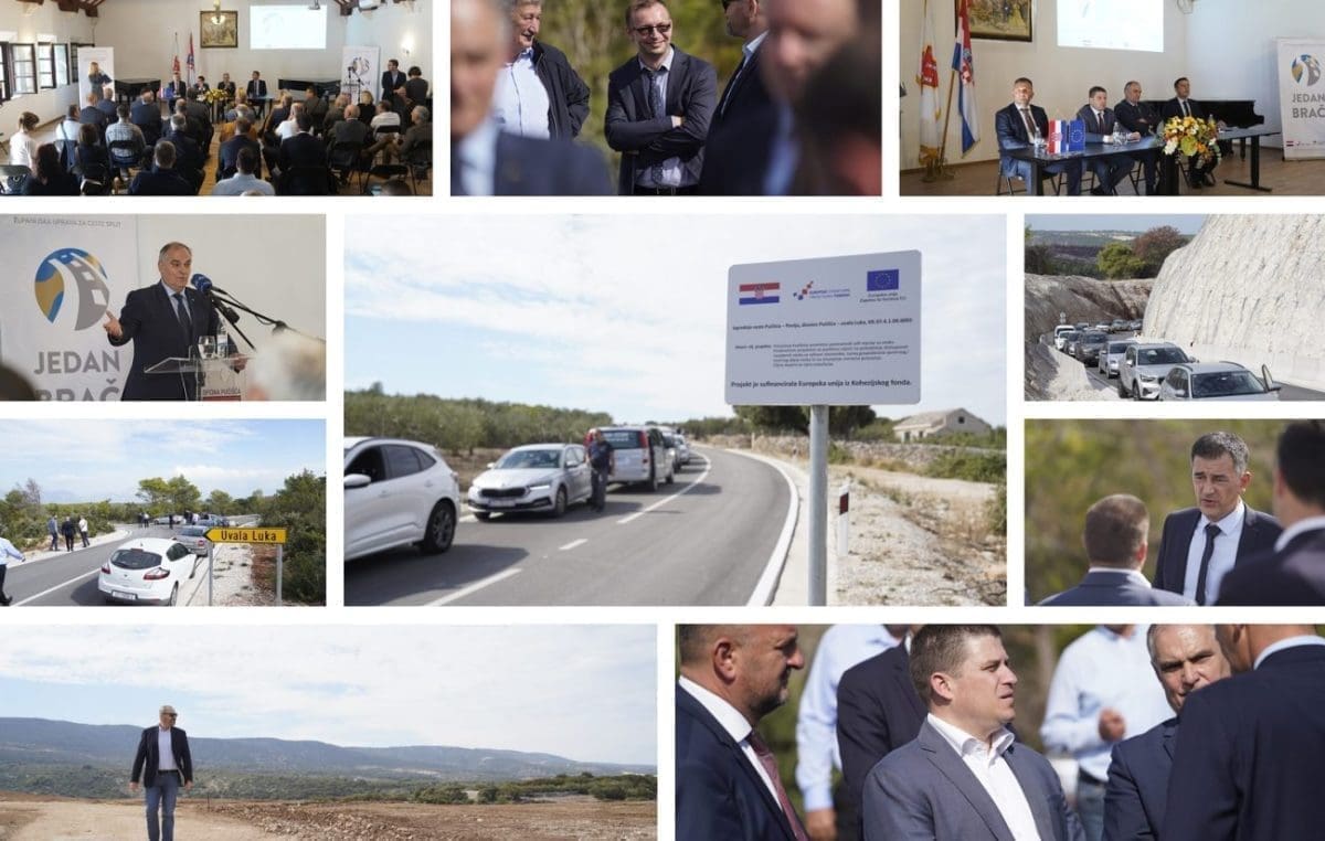 U PUČIŠĆIMA ODRŽANA ZAVRŠNA KONFERENCIJA EU PROJEKTA 'JEDAN BRAČ' Butković: "Ovo je samo početak gradnje kompletne dionice"