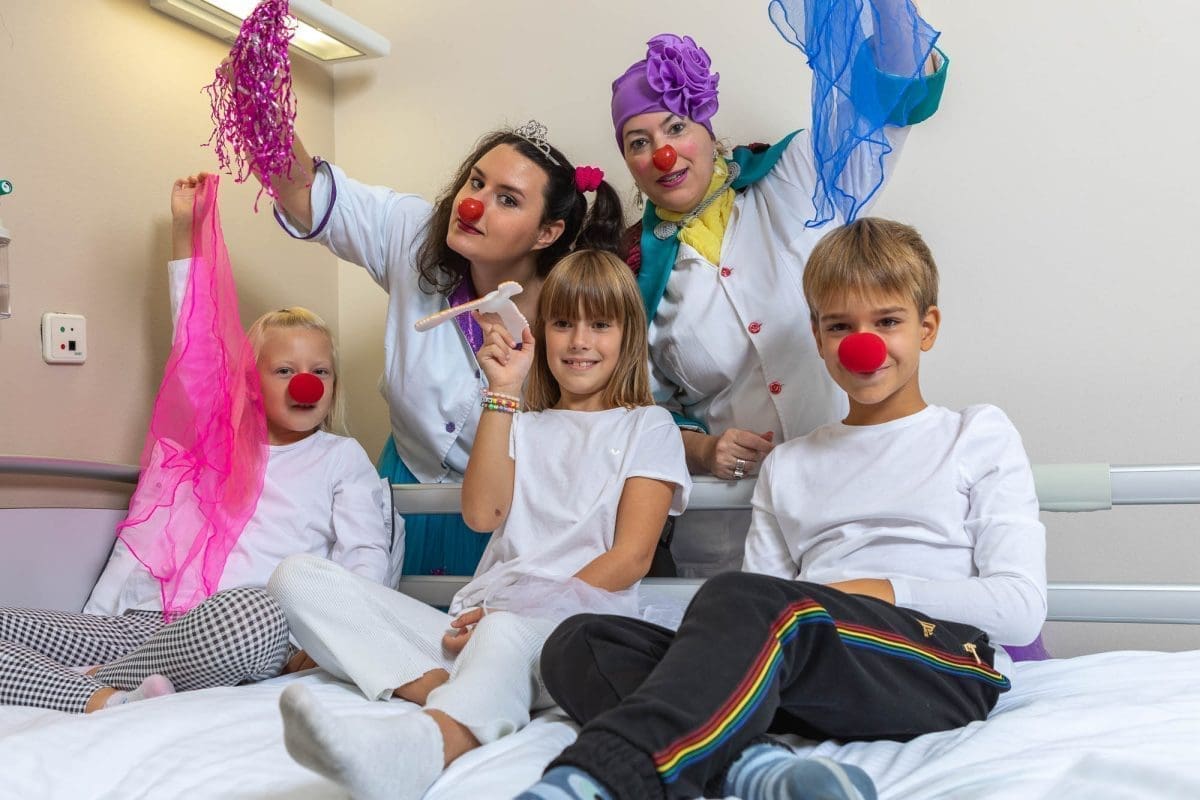 ODUŠEVILI NAJMLAĐE Susret s klaunovimadoktorima u bolnici u Splitu: "Prekrasno iskustvo koje ćemo zauvijek pamtiti!"