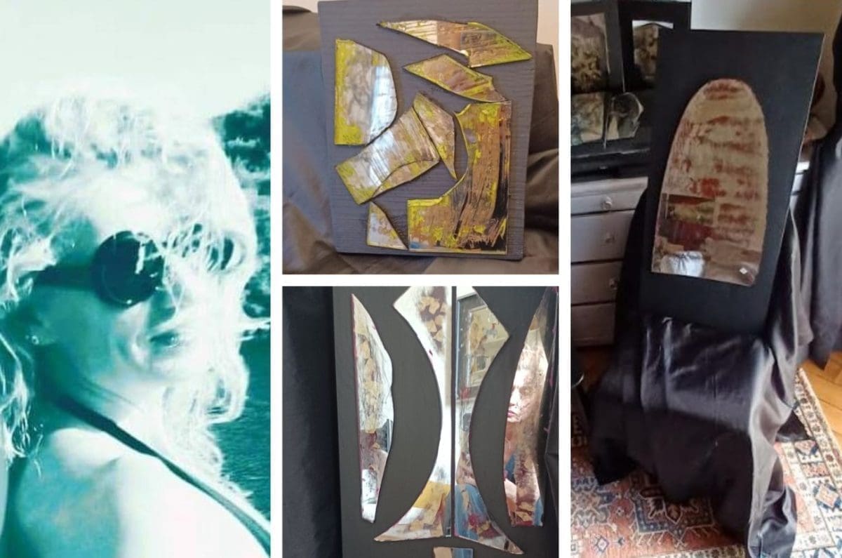 PREDIVNA IZLOŽBA PUNA BOJA I TOPLINE Edita Burburan: "Moja ogledala žive bez straha od oštećenja. U nove pukotine tada samo dodam još malo zlata!"