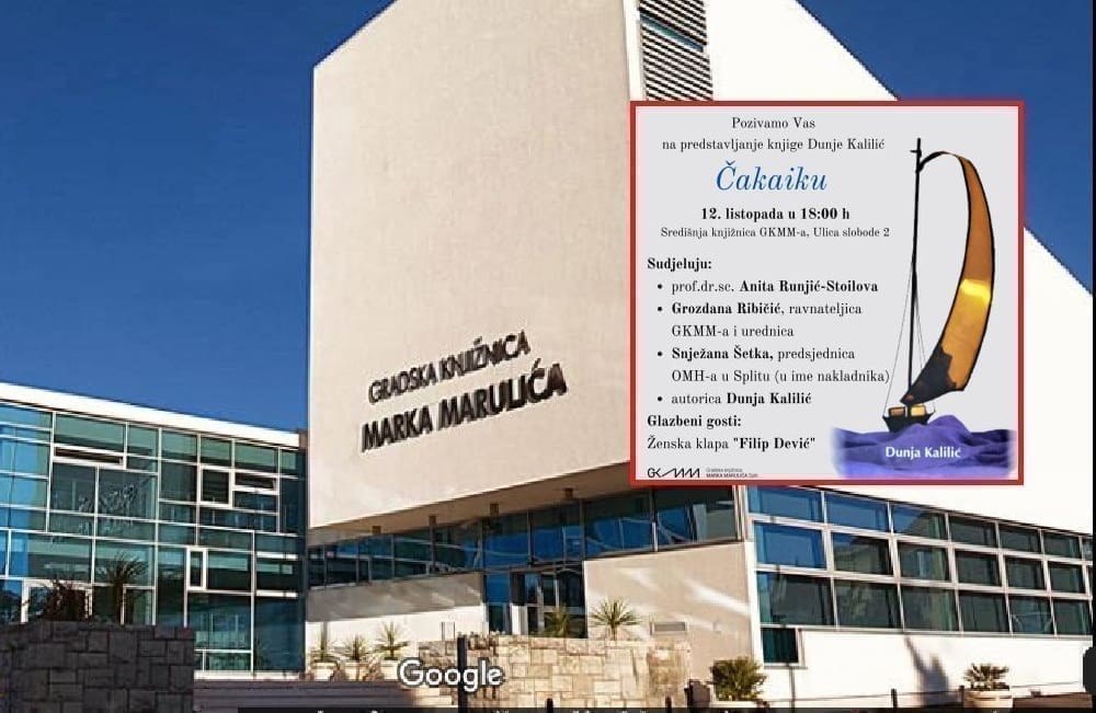 NOVA ZBIRKA IZ PERA DUNJE KALILIĆ Smislila je novu tvorenicu - čakaiku!