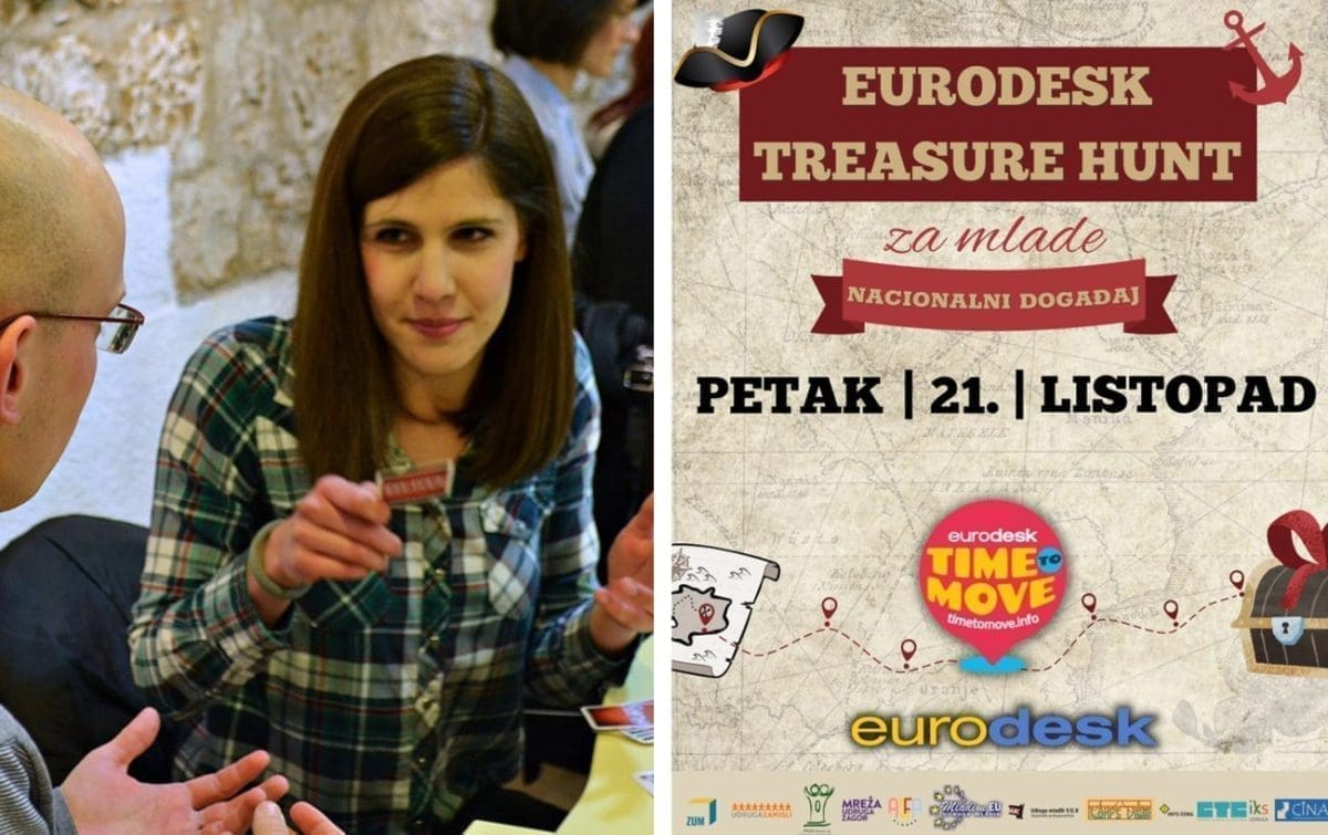 Prijavi se na Treasure Hunt - zabavi se, upoznaj Split i informiraj se o prilikama za mobilnost!