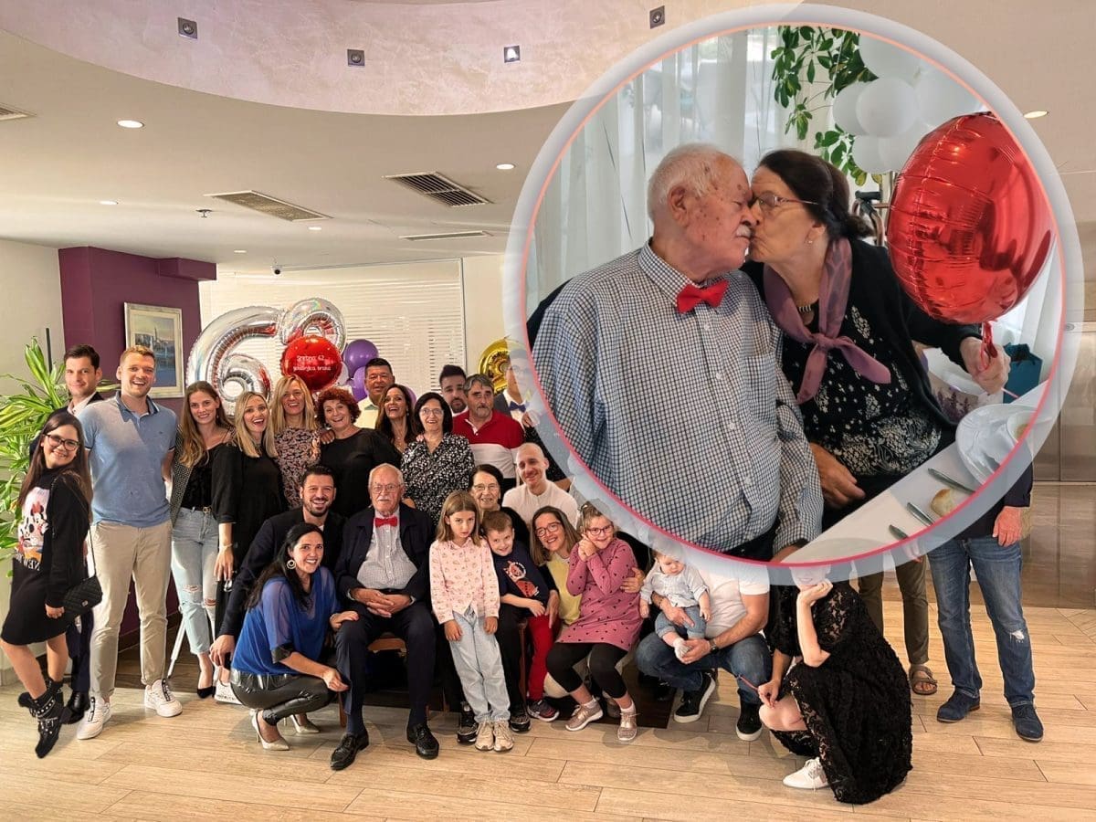 LJUBAV I NAKON 62 GODINE BRAKA Marica i Mirko Latković vjenčali su se daleke 1960. u Žeževici, cijela obitelj proslavila lijepi jubilej