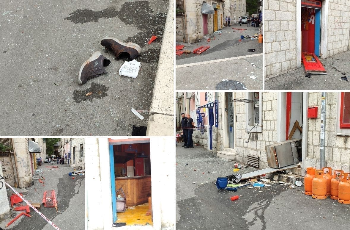 ISTRAGA IDE DALJE U eksploziji su oštećena još tri lokala i stan, teško ozlijeđena dvojica radnika