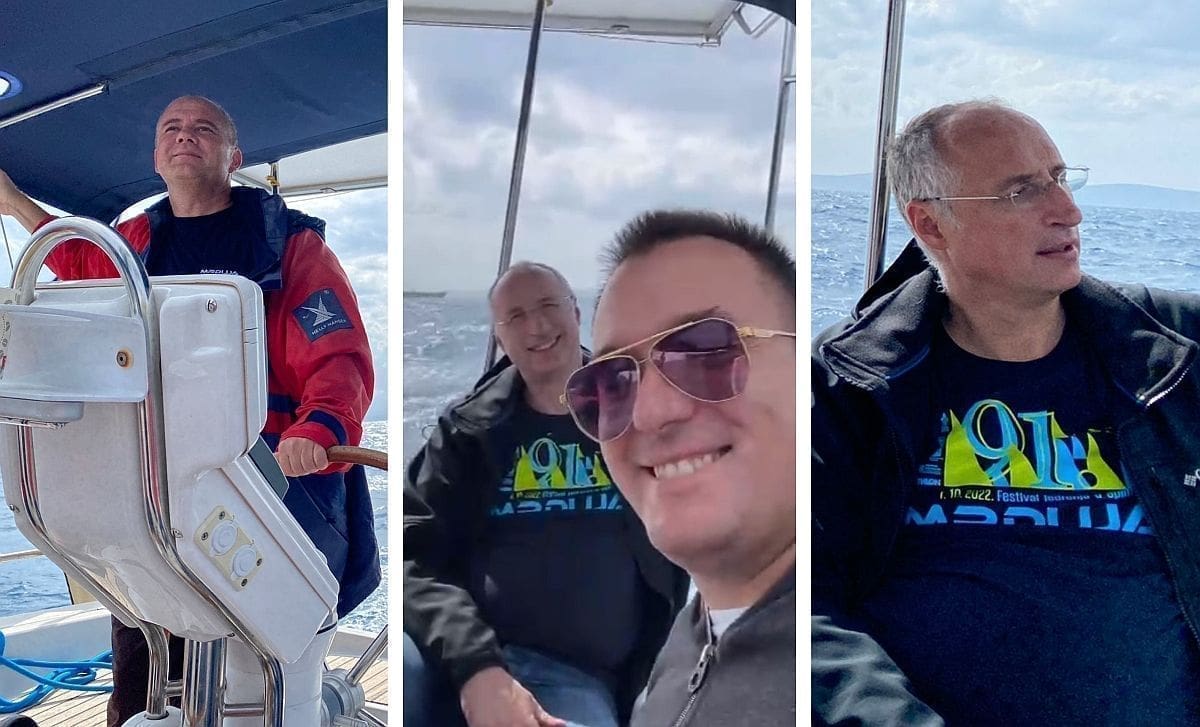 PUKLO IM JEDRO! Neplanirani problemi: Puljkovi, Kuzmanić i Skoko morali okrenuti brod i vratiti se s Mrduje