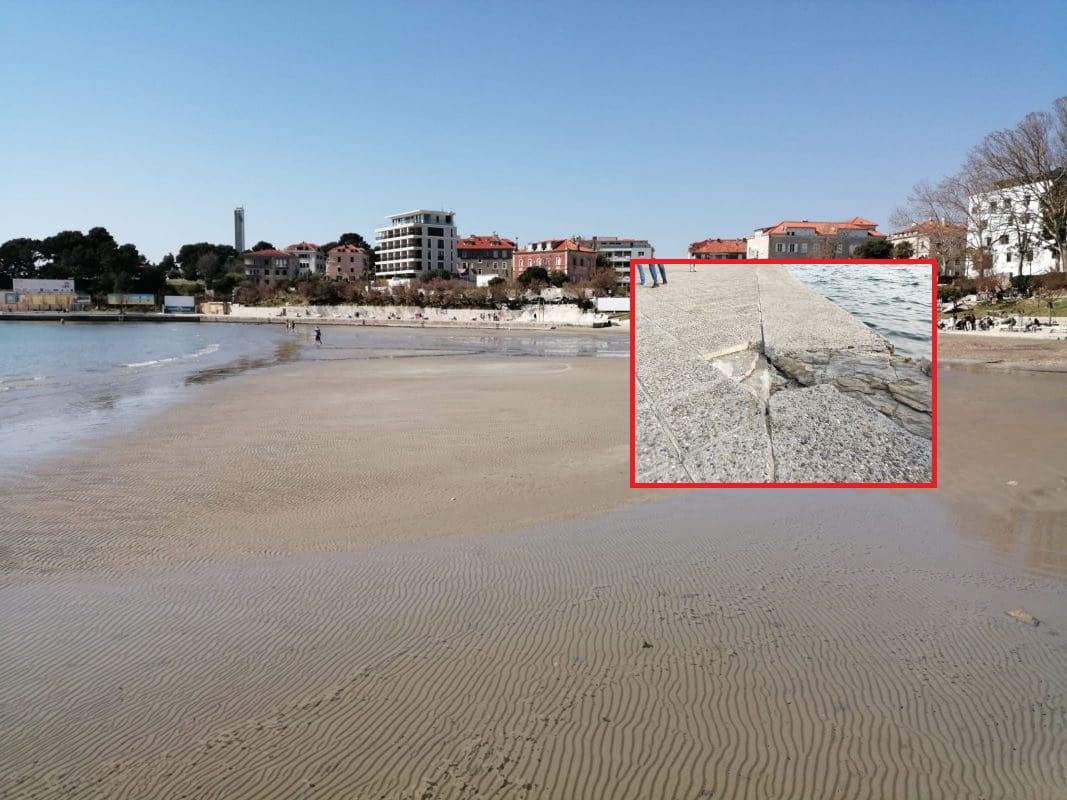 BUDITE OPREZNI Stvorila se rupa na Bačama: "Tu prolazi puno djece, a posebno je opasno noću"