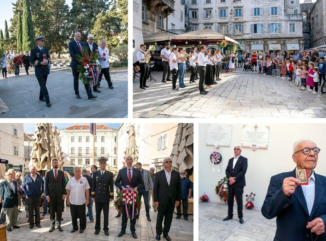 Obilježena 78. obljetnica oslobođenja Splita: "Nadam se da će se 26. listopada 1944. godine upisati zlatnim slovima na štandarac na Pjaci"