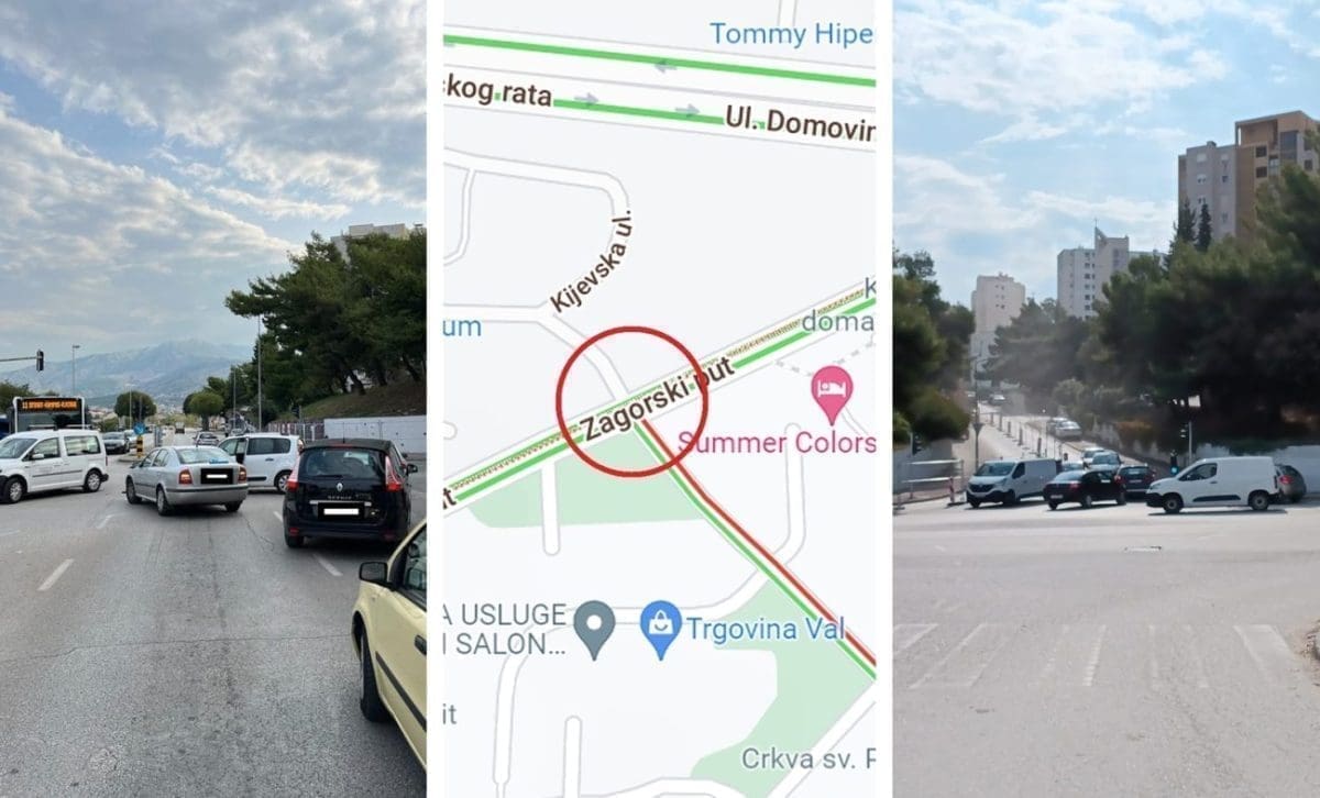 SPLIT DOBIO NOVO 'KRITIČNO' RASKRIŽJE Gužve su svakodnevne, a prometne nesreće se 'redaju' kao na traci. Stanovnici ogorčeni: "Kriminalno, užasno. Nikad nije bilo ovako"
