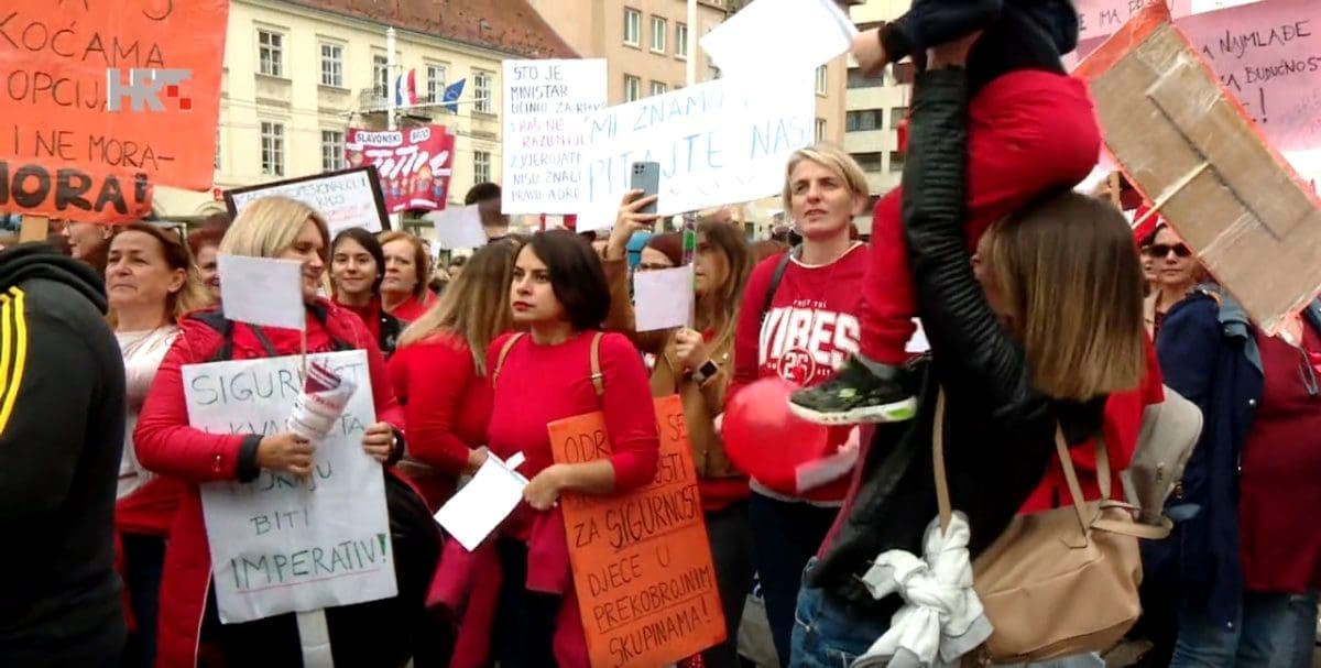 PROSVJED ODGOJITELJA "Odgovornost je ogromna, a uvjeti neprimjereni. Dosta je!"