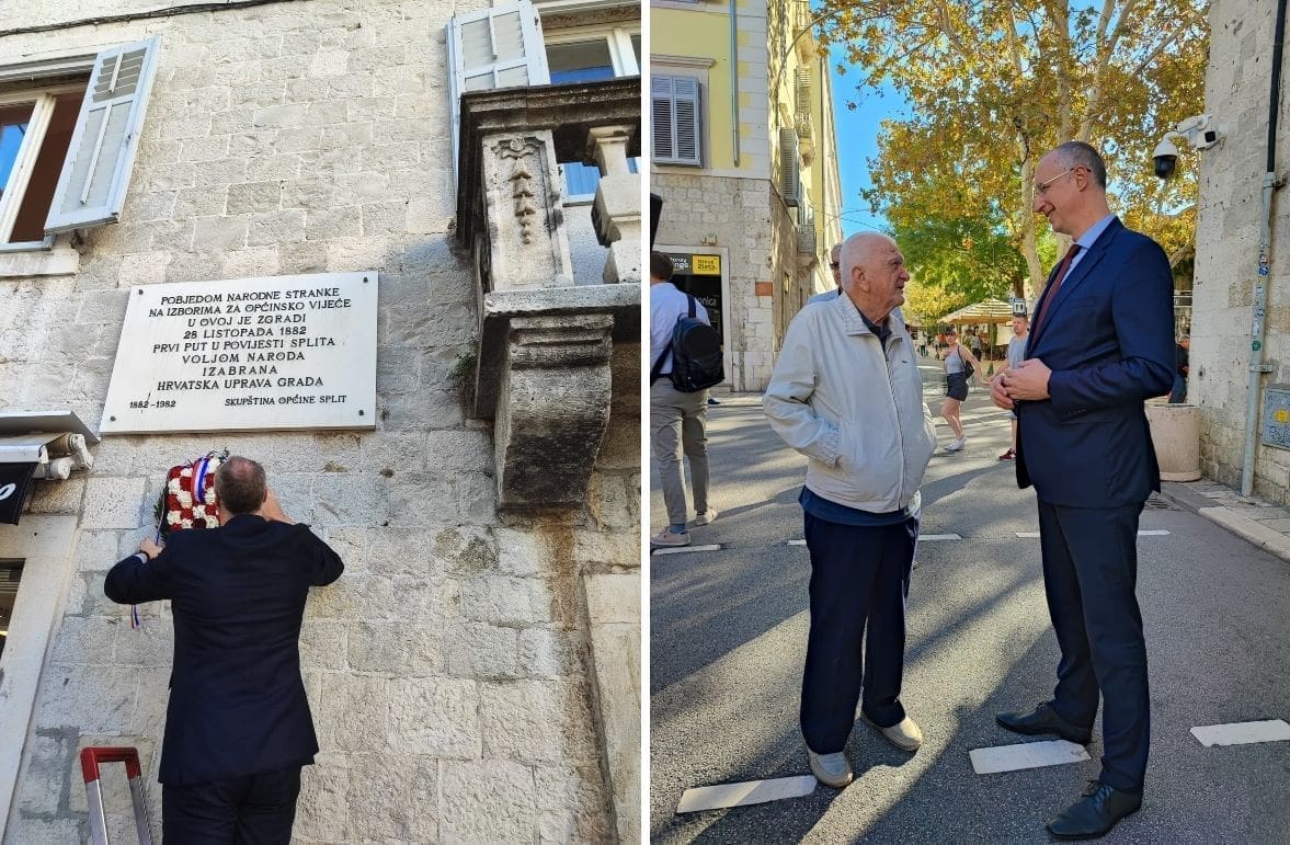 Obilježena 140. godišnjice pobjede Narodne stranke! Puljak: "To je važan dan za povijest grada Splita"