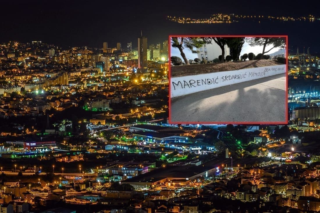 SRAMOTAN NATPIS U SPLITU Upućen je policijskim čelnicima i ne vodi ka rješavanju situacije