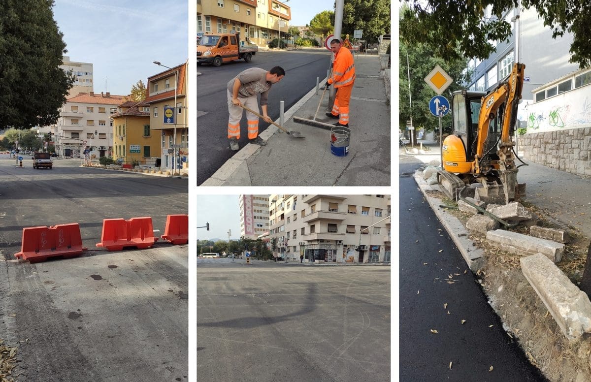 SVIMA POZNATO OPASNO SPLITSKO RASKRIŽJE Došao je kraj gužvama, križanje kod 'Kroma' uskoro će biti otvoreno za promet