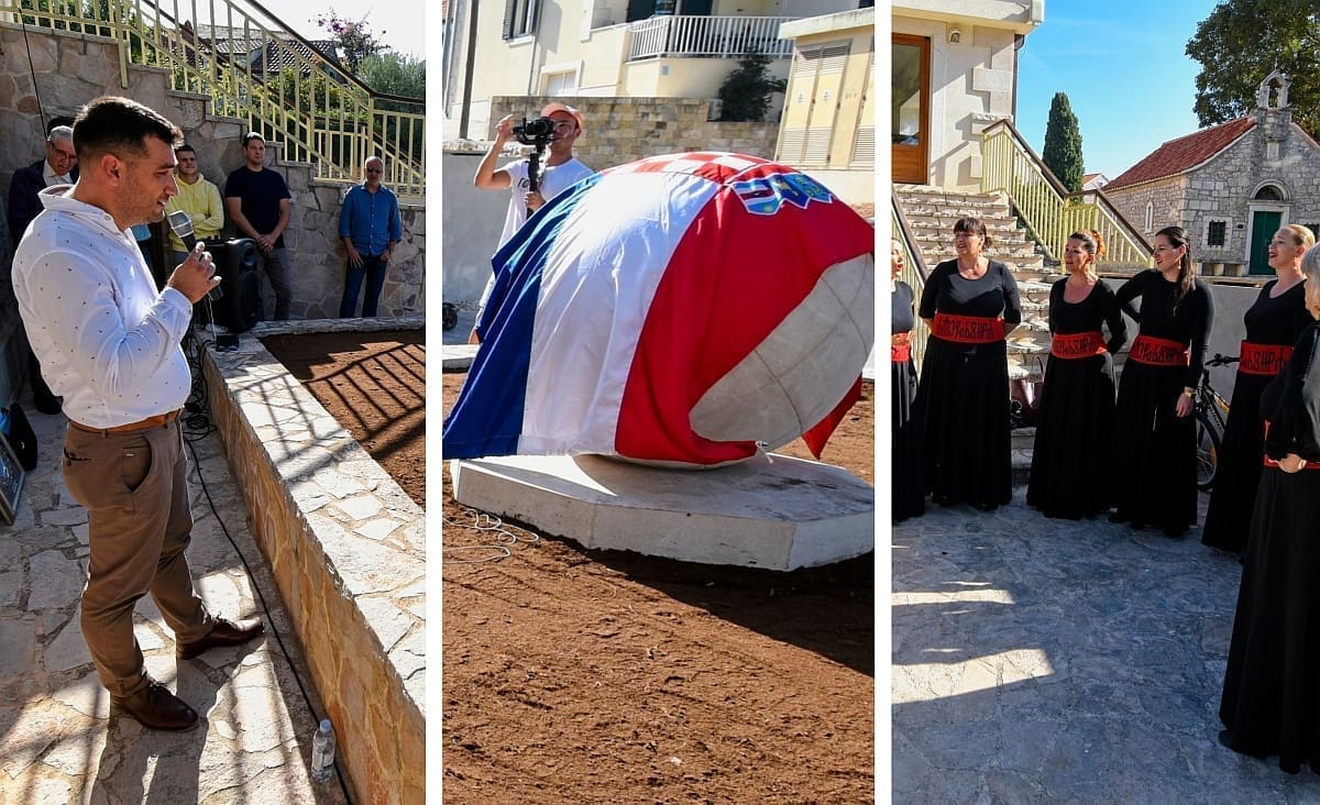 OTVOREN PRVI SPOMENIK BOĆANJU U DALMACIJI Sutivan odao počast tradicijskom sportu koji na otoku Braču ima dugu i zanimljivu povijest