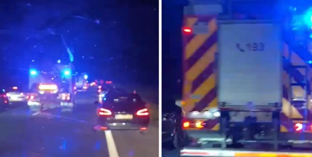 TEŠKA PROMETNA NESREĆA NA DALMATINI Sudar više vozila, ima ozlijeđenih