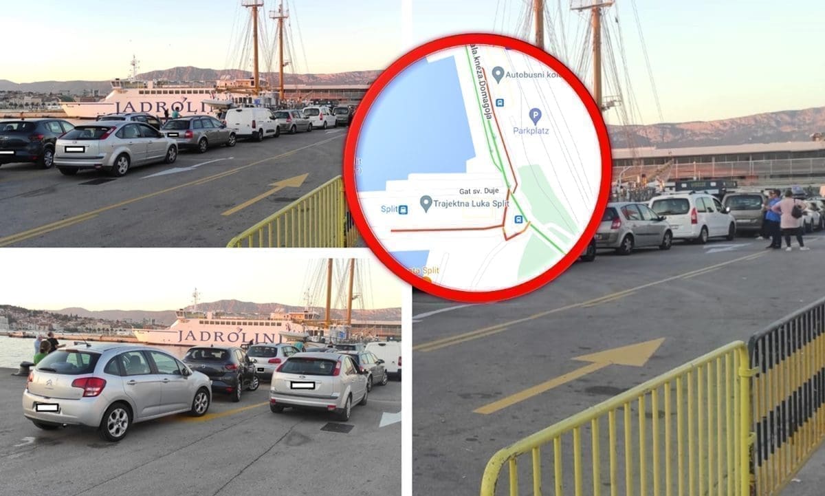 NAORUŽAJTE SE STRPLJENJEM Ogromna gužva u splitskoj trajektnoj luci: "Više od 50 automobila ostalo je vani, nisu se mogli ukrcati"
