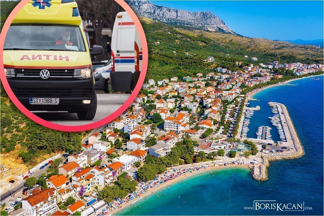 SUDAR NA MAGISTRALI Dvije osobe ozlijeđene, promet teče otežano na području Tučepi