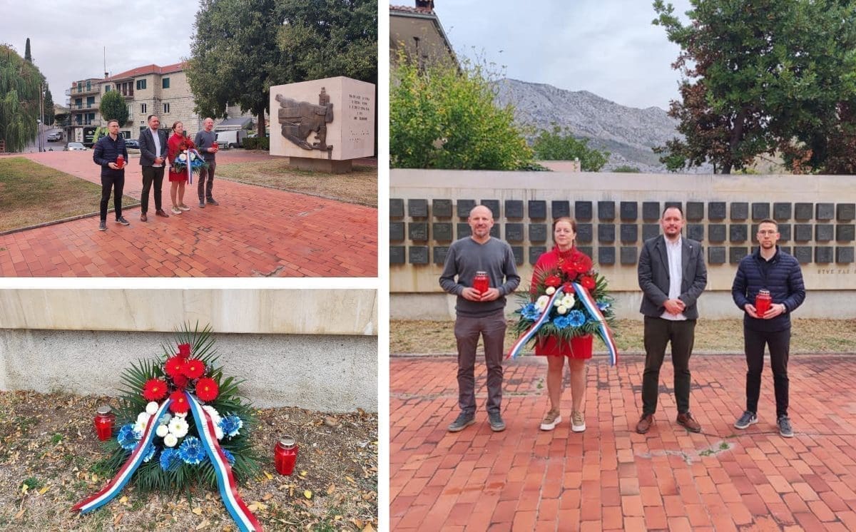 Prvi put od hrvatske samostalnosti: Vlast u Žrnovnici položila vijence za 158 stradalih sumještana u NOB-u