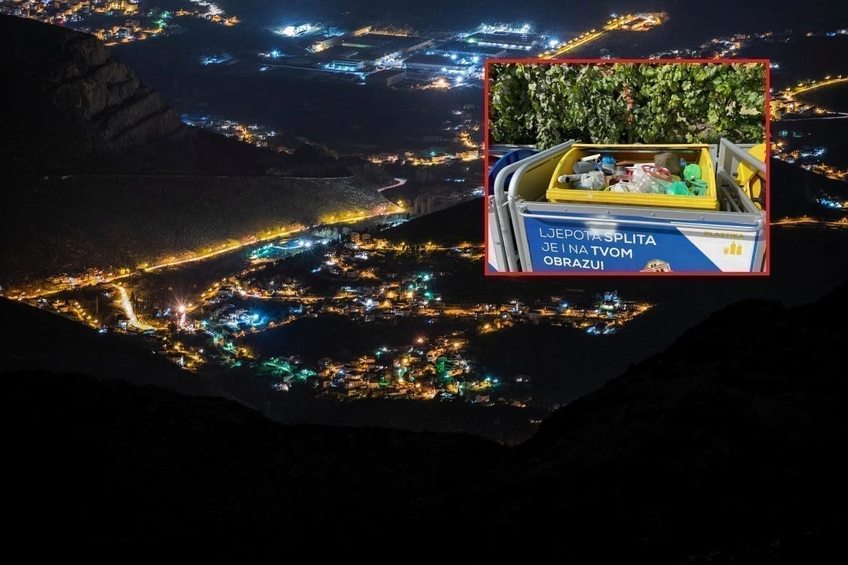 RUŽAN PRIMJER S ISTOKA SPLITA Ovako se odlaže otpad, ništa bolje nije ni u drugim spremnicima