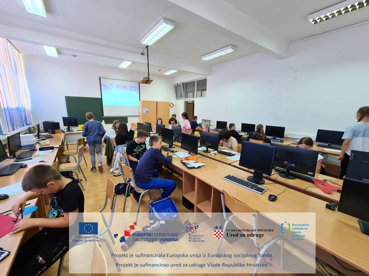 RADIONICA ZA TRILJSKU DJECU Danas su se bavili kriptografijom. Evo detalja