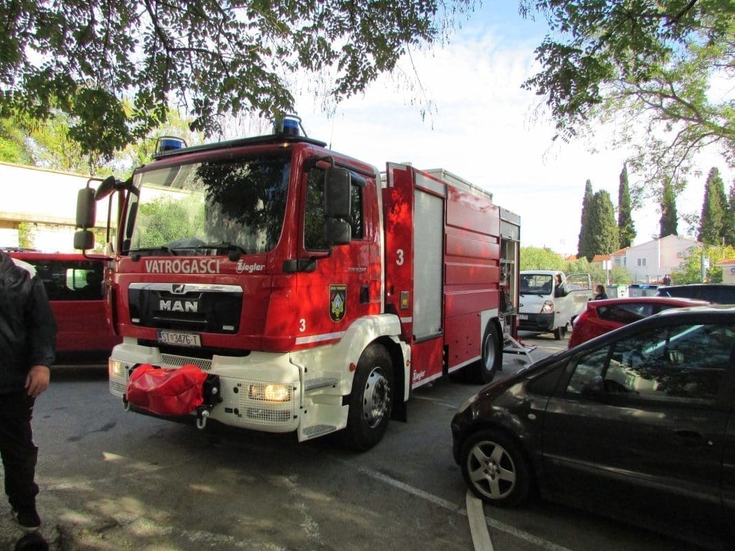 VATROGASCI ZAOKUPIRALI TROGIR Rekli su o čemu se radi, nema brige za stanovnike
