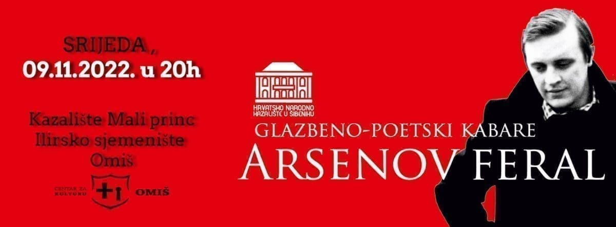 "ARSENOV FERAL" U srijedu u Omišu imate priliku uživati u Arsenovoj glazbi