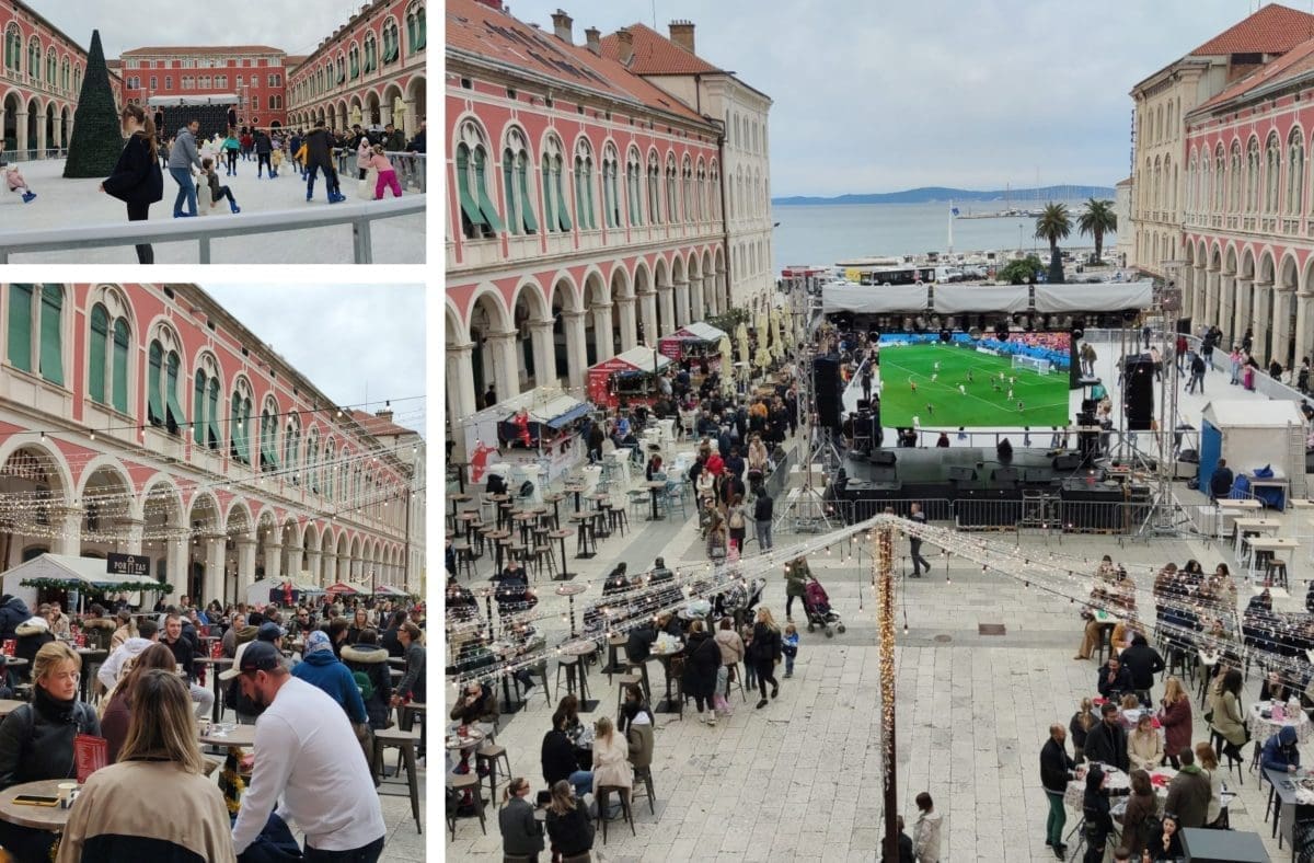 PRVA ADVENTSKA SUBOTA Splićani pohrlili u centar grada uživati u božićnom ugođaju. Evo što smo sve zabilježili