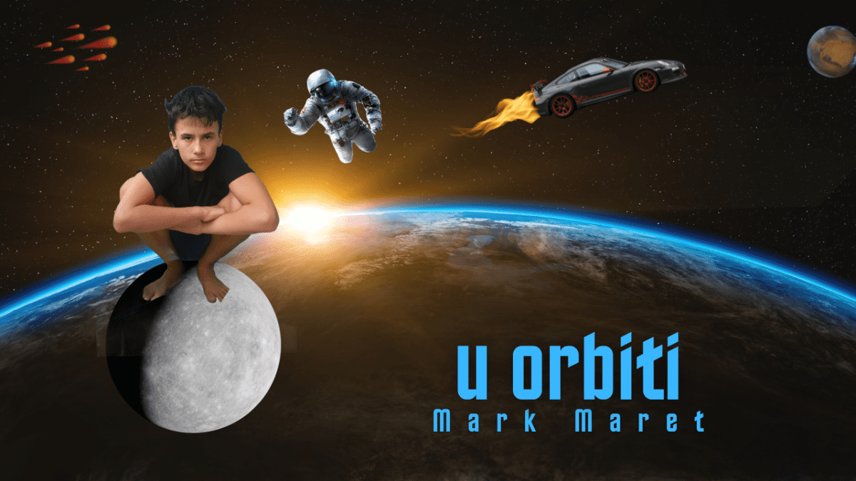 Iz studija 13-godišnjeg splitskog repera stigao novi spot "U orbiti" u kojem vozika auto po Splitu, Kastelima i svemiru