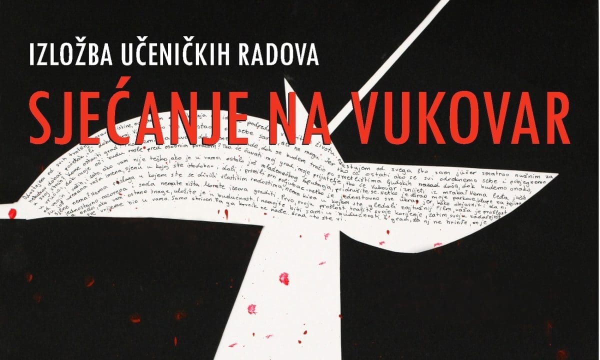 SJEĆANJE NA VUKOVAR Izložba učeničkih radova u Solinu