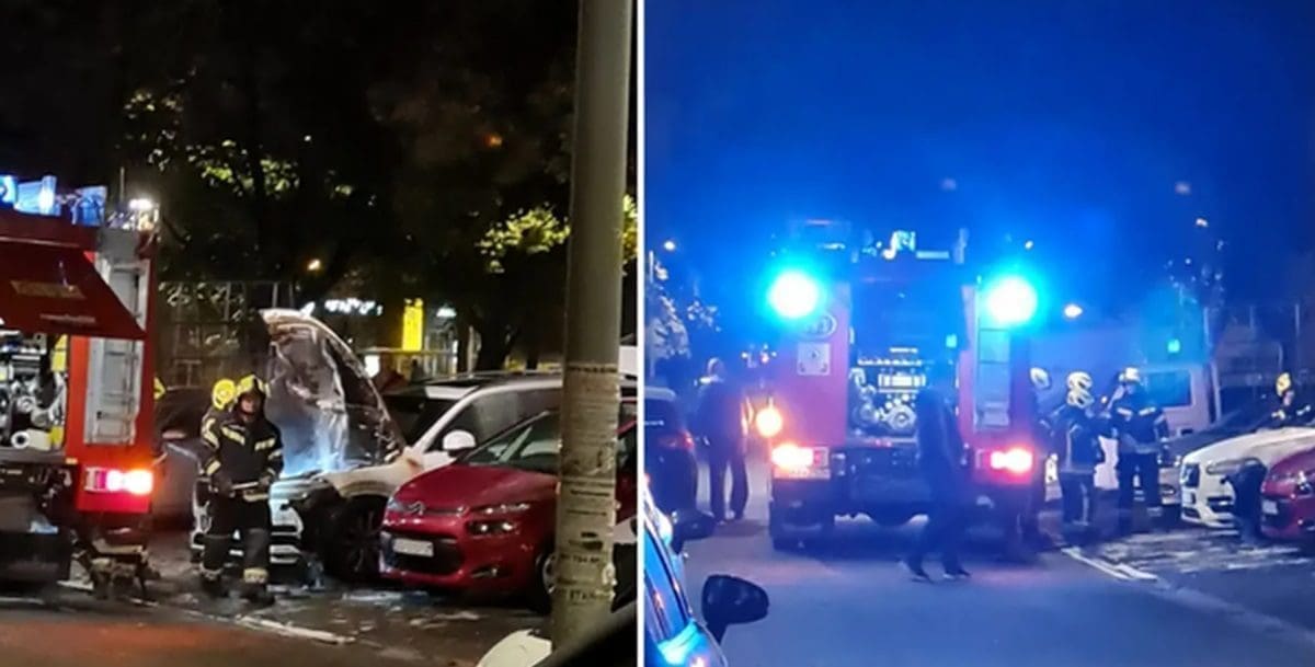 STANARI GASILI POŽAR Zapalio se automobil u kvartu: "Smrad se osjetio i nekoliko ulaza dalje"