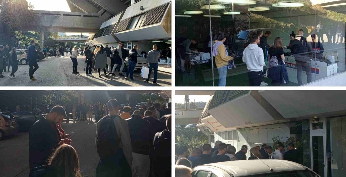 UVIK KONTRA: UMISTO BLACK FRIDAY-a, NA POLJUDU "BILI VIKEND" Rijeke ljudi slile su se ispod istočne tribine, provjerili smo što se točno događa